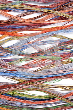 Cables and wires of electrical network