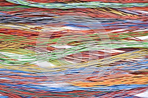 Cables and wires of electrical network