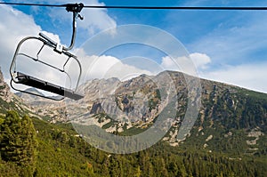 Cableway to station Solisko in High Tatras, Slovakia