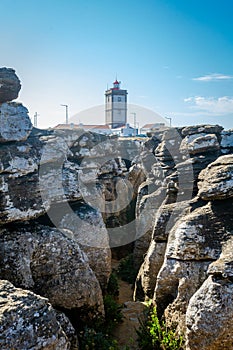 Cabo Carvoeiro in Peniche city. Portugal