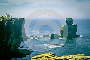 Cabo Carvoeiro in Peniche city. Portugal