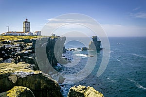 Cabo Carvoeiro in Peniche city. Portugal