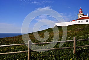 The Cabo da Roca lighthouse