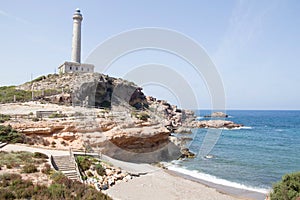 Cabo de Palos lighthouse Murcia Spain