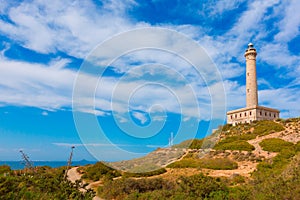 Cabo de Palos lighthouse near Mar Menor Spain photo