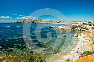 Cabo de Palos, Spain. Cape Palos coastal view