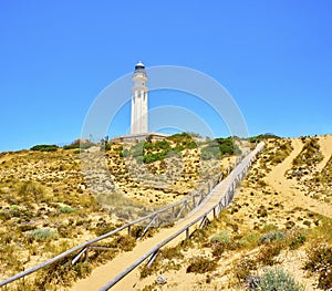 The Cabo de Trafalgar Cape Natural Park. Barbate, Spain photo