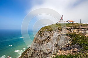 Cabo do Roca lighthouse, Portugal, Europe