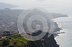 Cabo Girao in Madeira island, one of Europeâ€™s highest sea cliffs