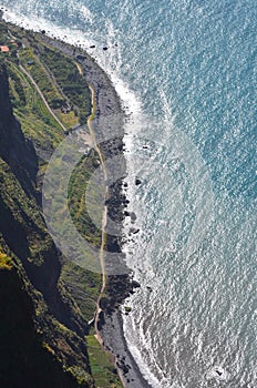 Cabo Girao in Madeira island, one of Europeâ€™s highest sea cliffs