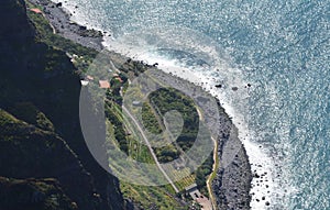 Cabo Girao in Madeira island, one of Europeâ€™s highest sea cliffs