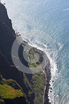 Cabo Girao in Madeira island, one of Europeâ€™s highest sea cliffs