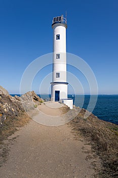 Cabo Home Lighthouse at Cangas, Galicia