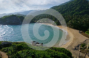 Cabo San Juan, Tayrona national park, Colombia photo