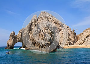 Cabo San Lucas Arch (El Arco) and Lovers beach