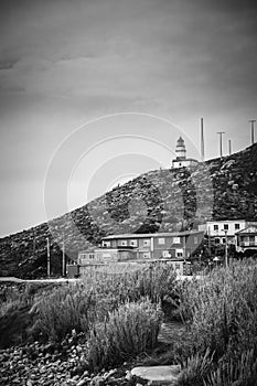 Cabo Silleiro Lighthouse , Galicia, Spain photo