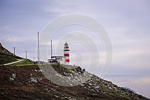 Cabo Silleiro Lighthouse , Galicia, Spain photo