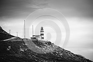 Cabo Silleiro Lighthouse , Galicia, Spain photo