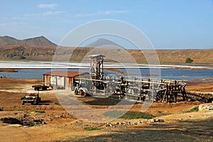 Cabo Verde - Sal - salinas photo