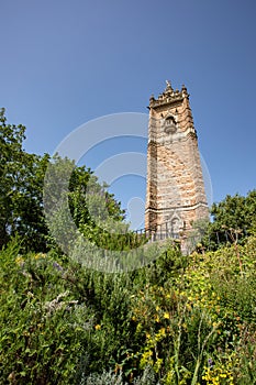 Cabot Tower in Brandon Hill Park, Bristol England UK