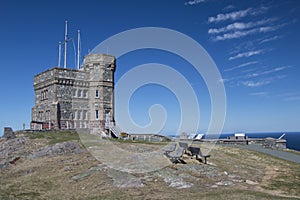 Cabot Tower at Historic Signal Hall, Saint Johns, Newfoundland,