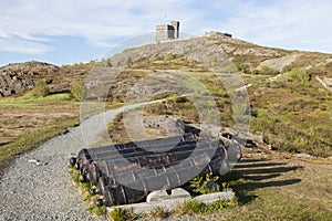 Cabot Tower on Signal Hill in St John`s