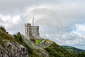 Cabot Tower, on top of Signal Hill in St. John\'s, Newfoundland, Canada