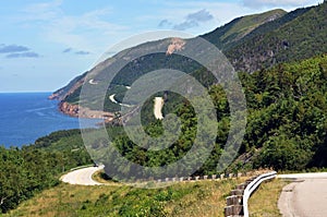 The Cabot Trail in Cape Breton photo