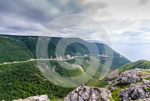 Cabot Trail, Cape Breton, Nova Scotia, Canada.