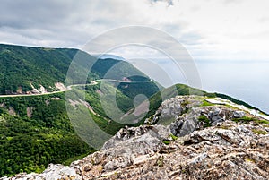 Cabot Trail, Cape Breton, Nova Scotia, Canada.