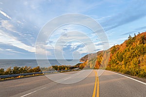 Cabot Trail Highway (Cape Breton, Nova Scotia, Canada) photo