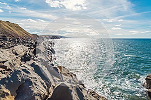 Cabot Trail Ocean shore