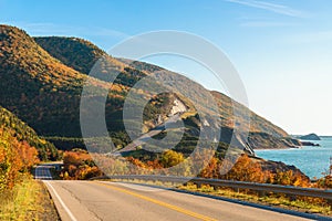 Cabot Trail scenic view photo