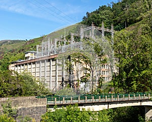 Cabril Hydro Power Plant, located in PedrogÃÂ£o Grande, started operating in 1954 photo