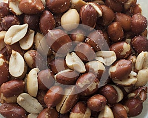 Cacahuate salado salty peanuts photo