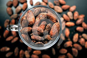 Cacao beans are rich in many minerals, including iron, magnesium, phosphorus, zinc, manganese, and copper