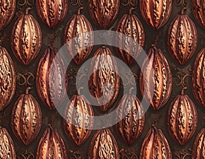 Cacao Pods Pattern