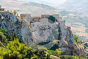 Caccamo medieval castle, near Palermo,