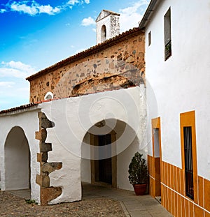 Caceres juderia Ermita saint Antonio in Spain