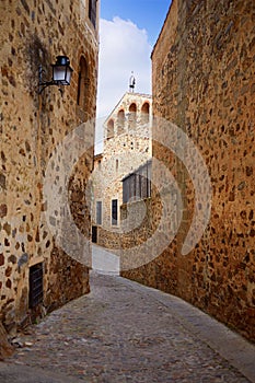 Caceres monumental city Extremadura Spain