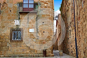 Caceres monumental city Extremadura Spain