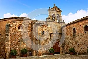 Caceres St Paul convent in Spain Extremadura