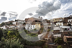 Caceres view from Rivera del Marco