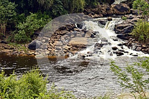 Cachamay Park, Guayana city. Venezuela