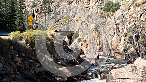 Cache La Poudre Wild and Scenic River Canyon