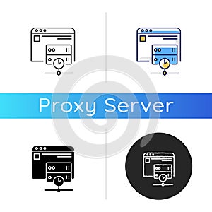 Caching icon photo