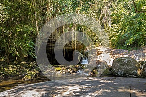 Cachoeira da Toca Waterfall - Ilhabela, Sao Paulo, Brazil