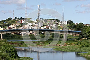 Cachoeira river bed in Itabuna