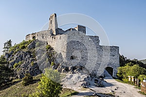 Cachtice castle ruins, Slovakia