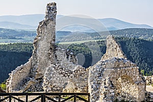 Cachtice castle ruins, Slovakia